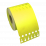20x165, бирка-петелька для саженцев, желтая, Polyplast, 1000 штук